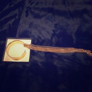 18K plated gold bracelet